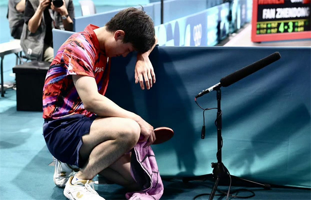 包含德国乒乓球队翻盘法国乒乓球队，张本智和高光表现的词条